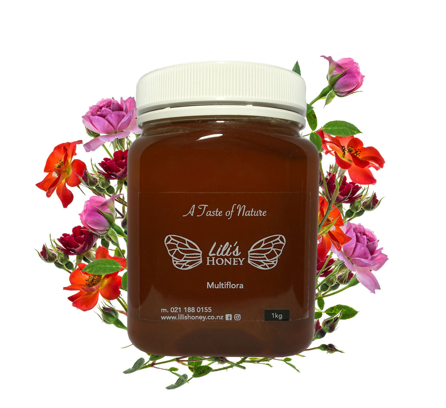Multiflora Honey Liquid 1kg
