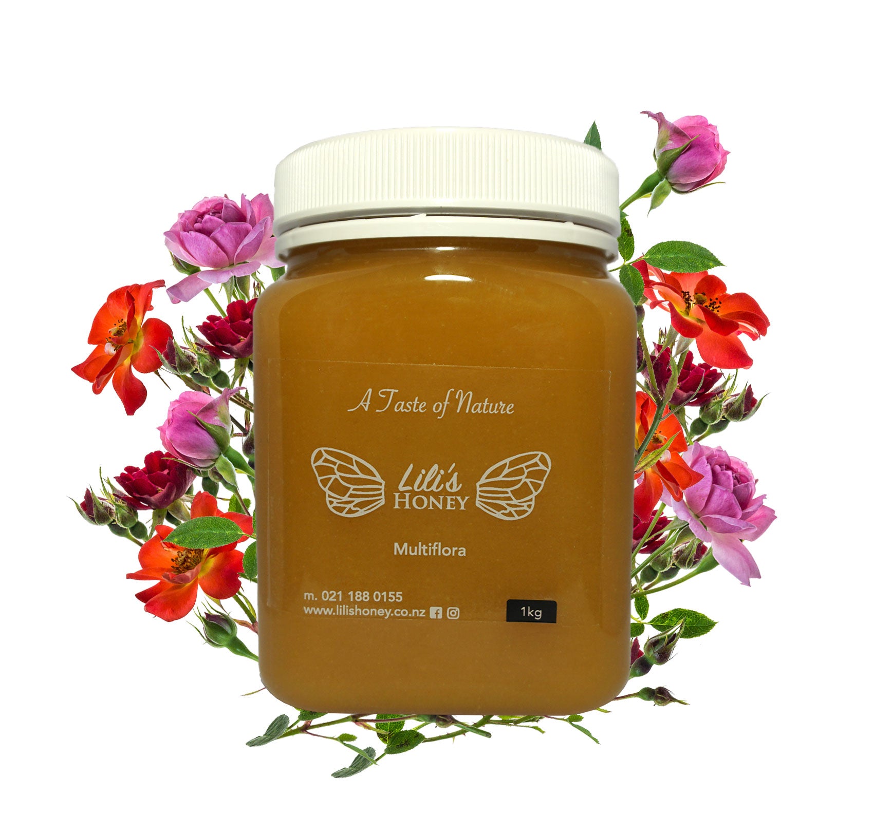 Multiflora Honey Raw 1kg